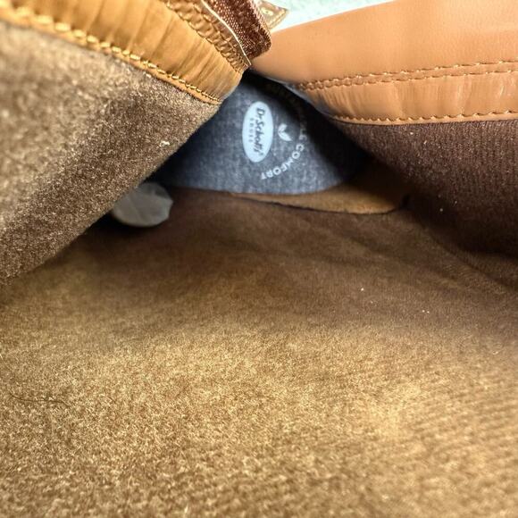 Dr. Scholls Women's Brilliance Wide-Calf Boots Manmade Almond Toe Block Heel - Picture 9 of 11